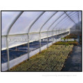 Tunnel Double Layer Poly Film Greenhouse For Flower